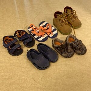 Baby boy shoe bundle; size 3